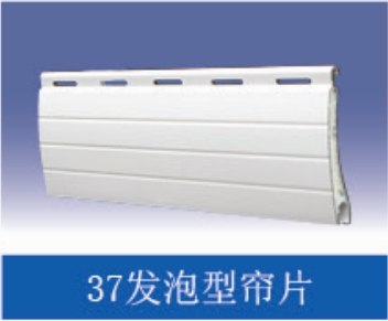 Foamed aluminum door leaf