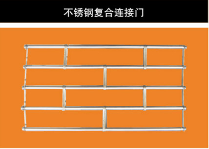 不锈钢复合连接门