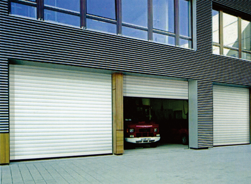 Aluminum shutter doors